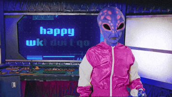 Wednesday Aliens GIF by GIPHY Studios Originals