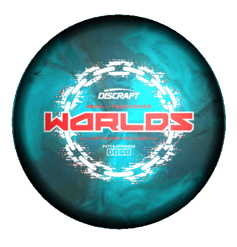 Disc Golf Worlds Sticker by Discraft