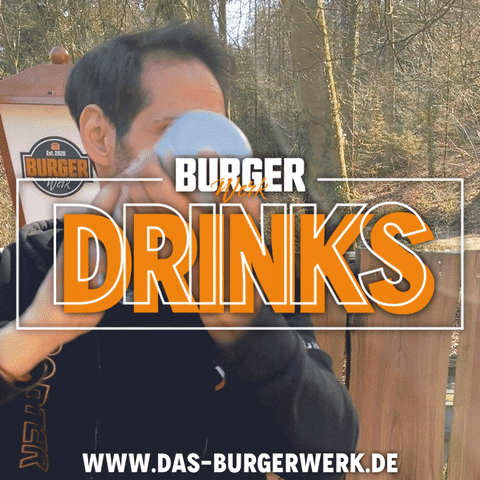 Drinks GIF by BurgerWerk