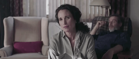 disappointed andie macdowell GIF by The Orchard Films