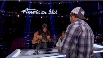 jennifer lopez guitar GIF by American Idol