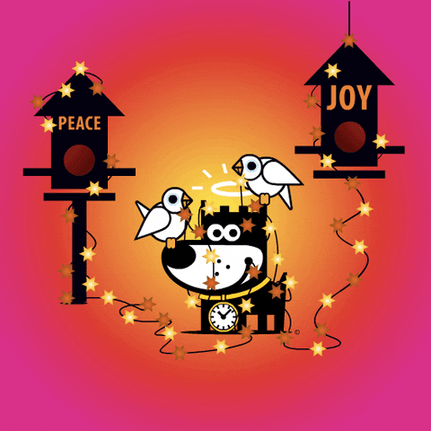Happy Christmas GIF by GOOD PUPPY