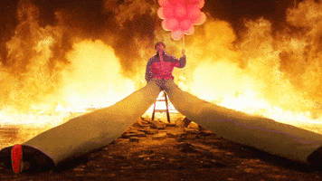 Explosion Burn GIF by Oliver Tree