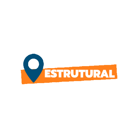 Distrital Estrutural Sticker by Paula Belmonte
