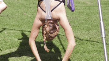 Yoga Hanging Upside Down GIF by YOGABODY