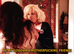 weeds initiation mary louise parker elizabeth perkins be my friend GIF