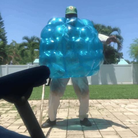Bubble Boy Dancing GIF by Clean The City Inc.