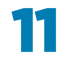 11 Sticker