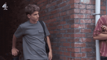 Friends Fist Bump GIF by Hollyoaks