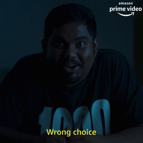 Amazon Prime Video Choice GIF by primevideoin