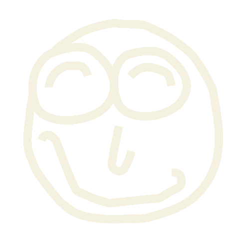 Happy Illustration Sticker