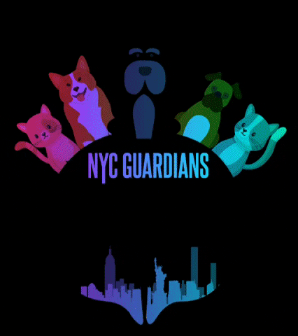Cat Dog GIF by NYC GUARDIANS
