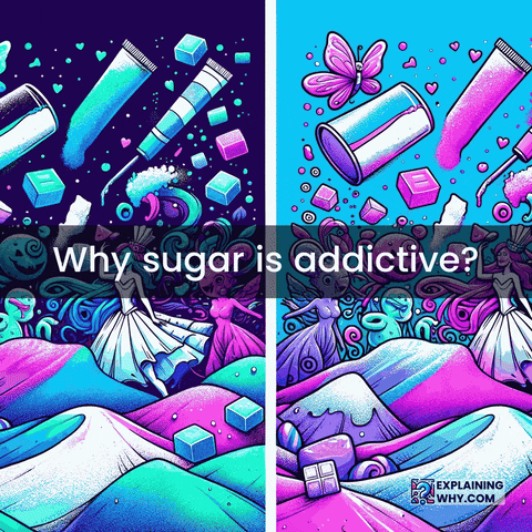 Sugar Addiction GIF by ExplainingWhy.com