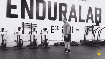 Burpee To Low Squat GIF