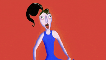 Scared Oh No GIF by Marissa