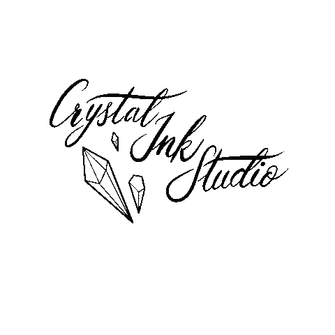 CrystalInkStudio Sticker