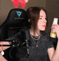 Cute Girl Eating GIF