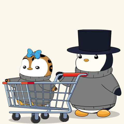 Amazon Christmas GIF by Pudgy Penguins