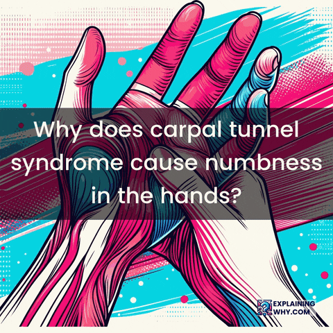 Symptoms Carpal Tunnel GIF by ExplainingWhy.com