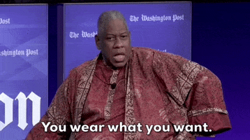Andre Leon Talley Fashion GIF by GIPHY News