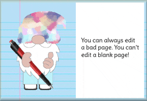 Once Upon A Time Writing GIF