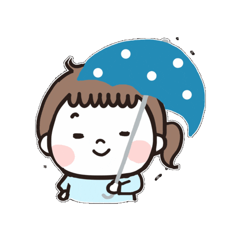 Rain 雨 Sticker