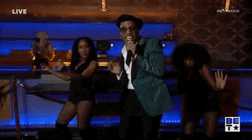 Silk Sonic GIF by BET Awards