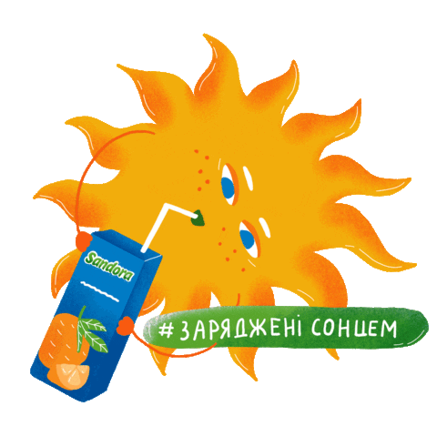 Sandora Ukraine Sticker