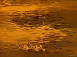 duck tales gold GIF