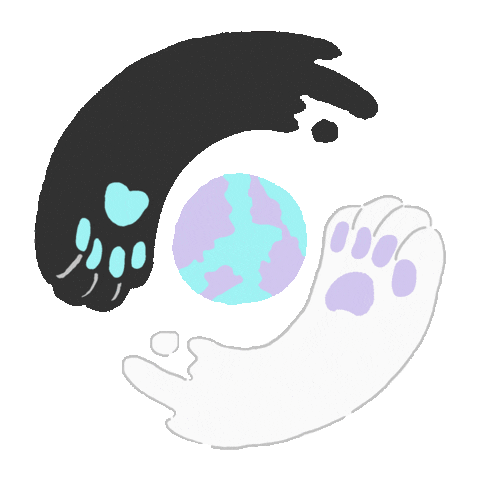 Cat World Sticker