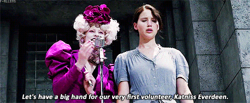 katniss gif i volunteer