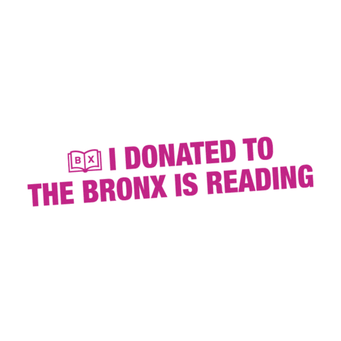 The Bronx is Reading Sticker