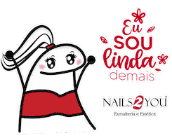 Humor Nails Sticker by Nails2you Marketing