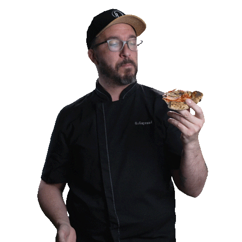 Italian Eating Sticker by Donna Louisa Cers