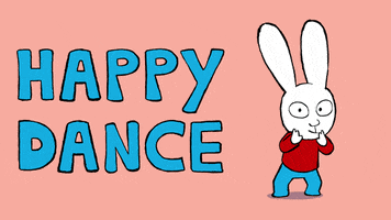 Happy Dance GIF by Simon Super Rabbit