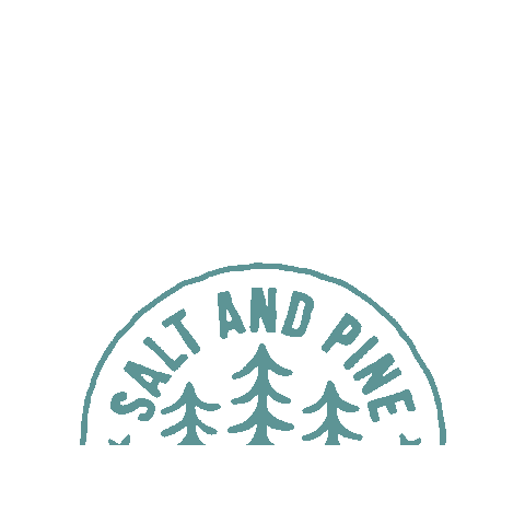 Salt and Pine Sticker