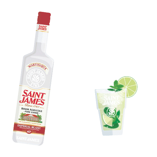 Rhum Saint James Sticker