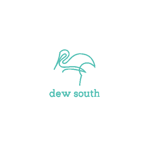 Dew South Sticker