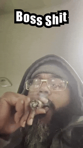 King Smoking GIF