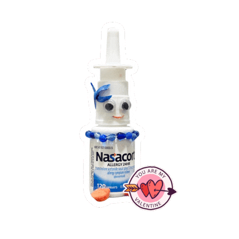 Valentines Bless Sticker by Nasacort