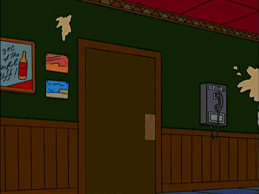 Homer Simpson Goodbye GIF
