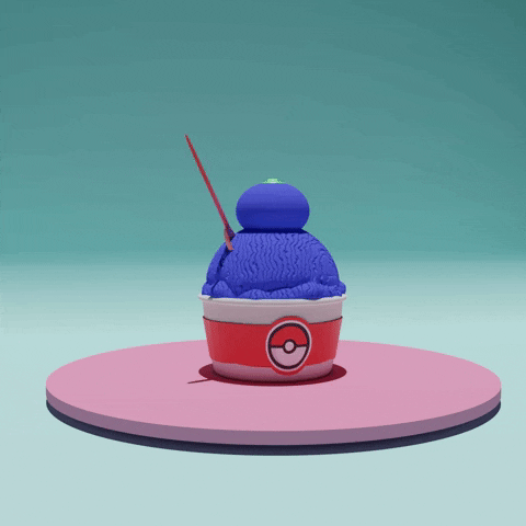 Ice Cream Pokemon GIF by Yea Sure