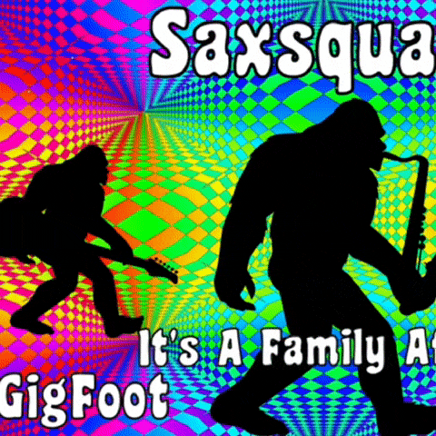Bigfoot Saxophone GIF by saxsquatch