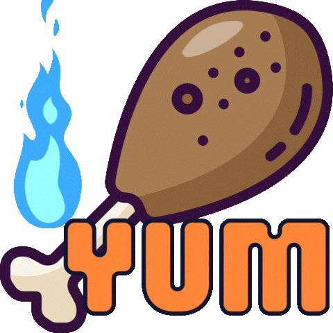 Hungry Fire Sticker