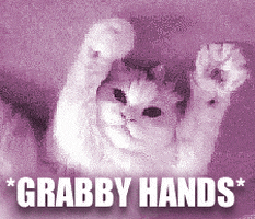 Image result for grabby grabby hands gif