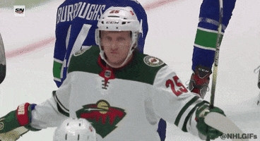 Lets Go Smile GIF by Minnesota Wild