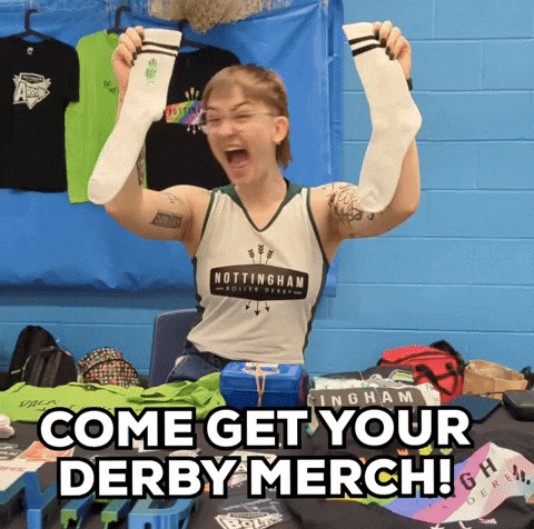 Roller Derby Merch GIF by Nottingham Roller Derby