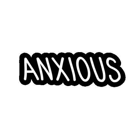 Nervous Anxiety Sticker