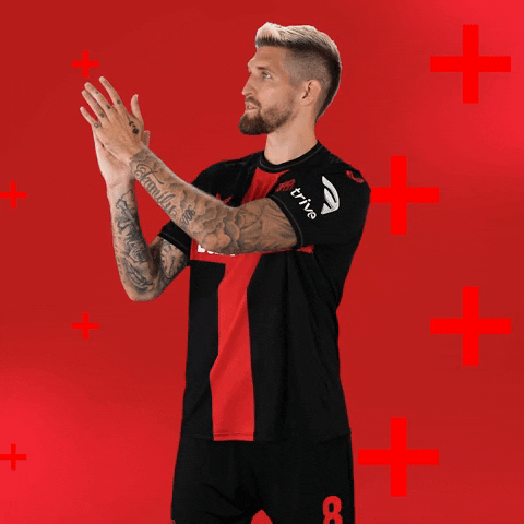 Bayer 04 Applause GIF by Bayer 04 Leverkusen