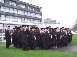 Graduation Liverpool GIF by Hugh Baird College and University Centre
